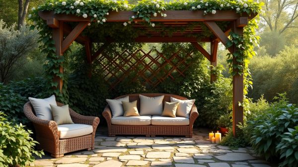 Cubrir pérgola: soluciones y materiales ideales para tu espacio exterior